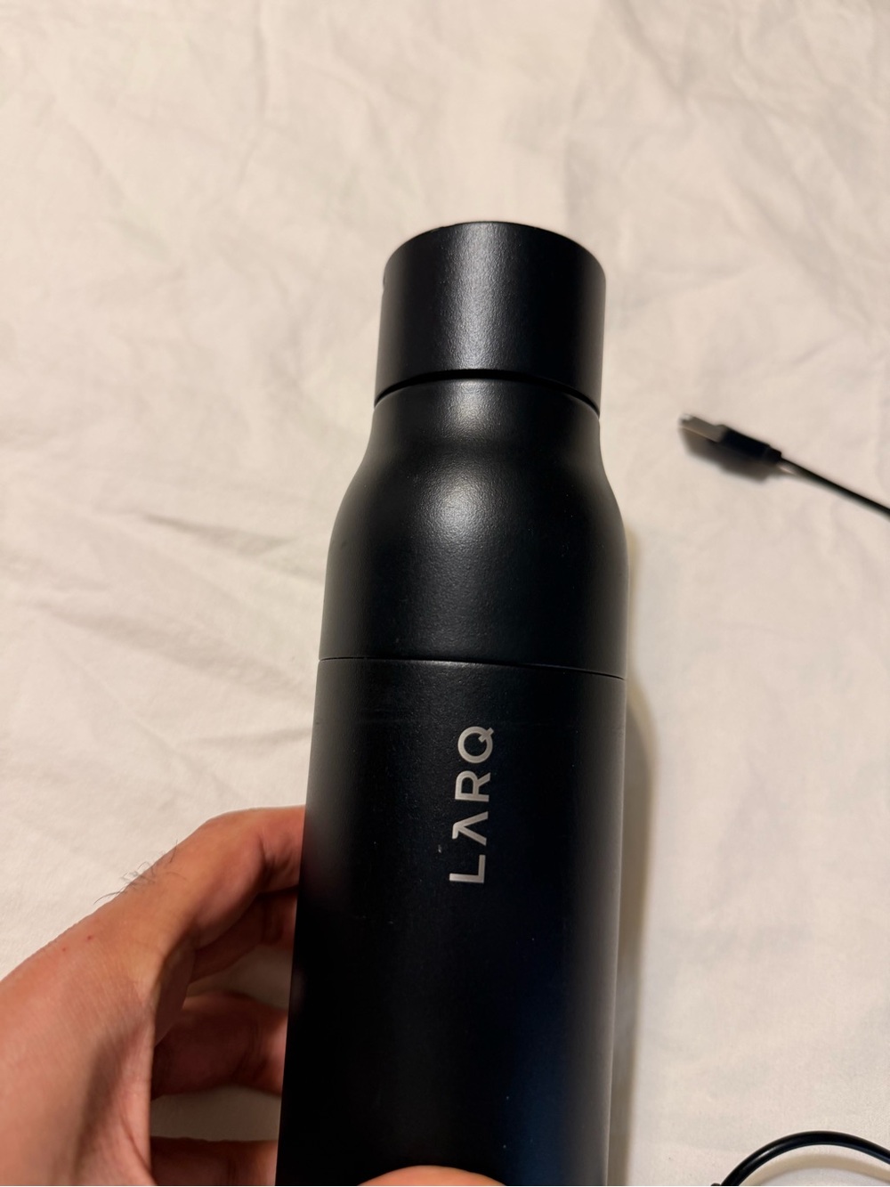 LARQ Smart Self-Cleaning UV Lightweight Stainless steel insulated water bottle